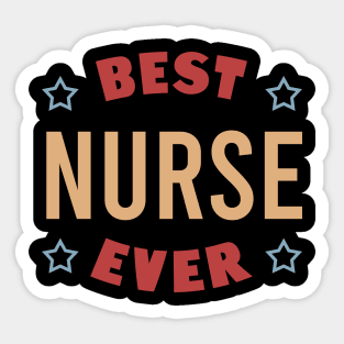 Best nurse ever Sticker